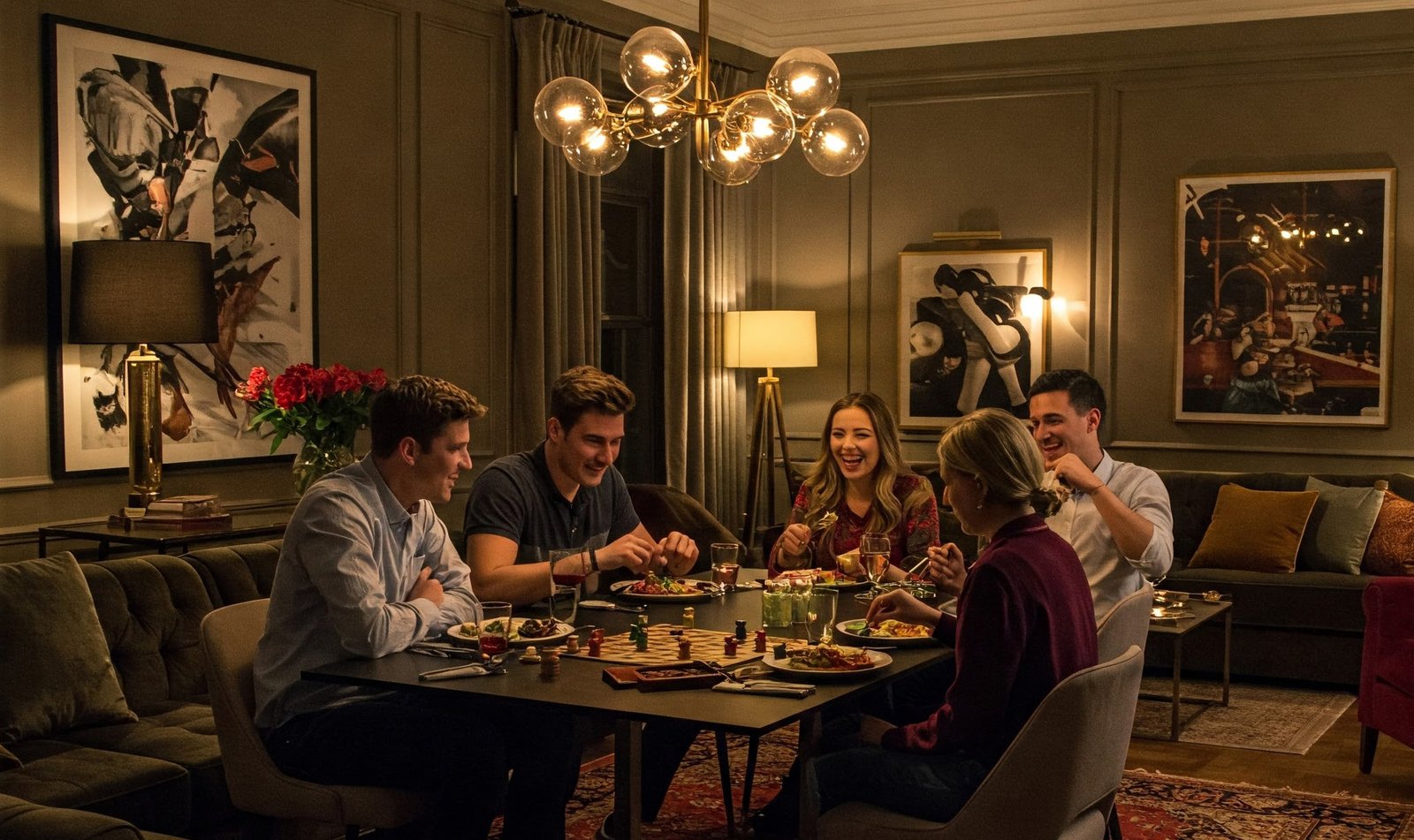 Taking photos of room